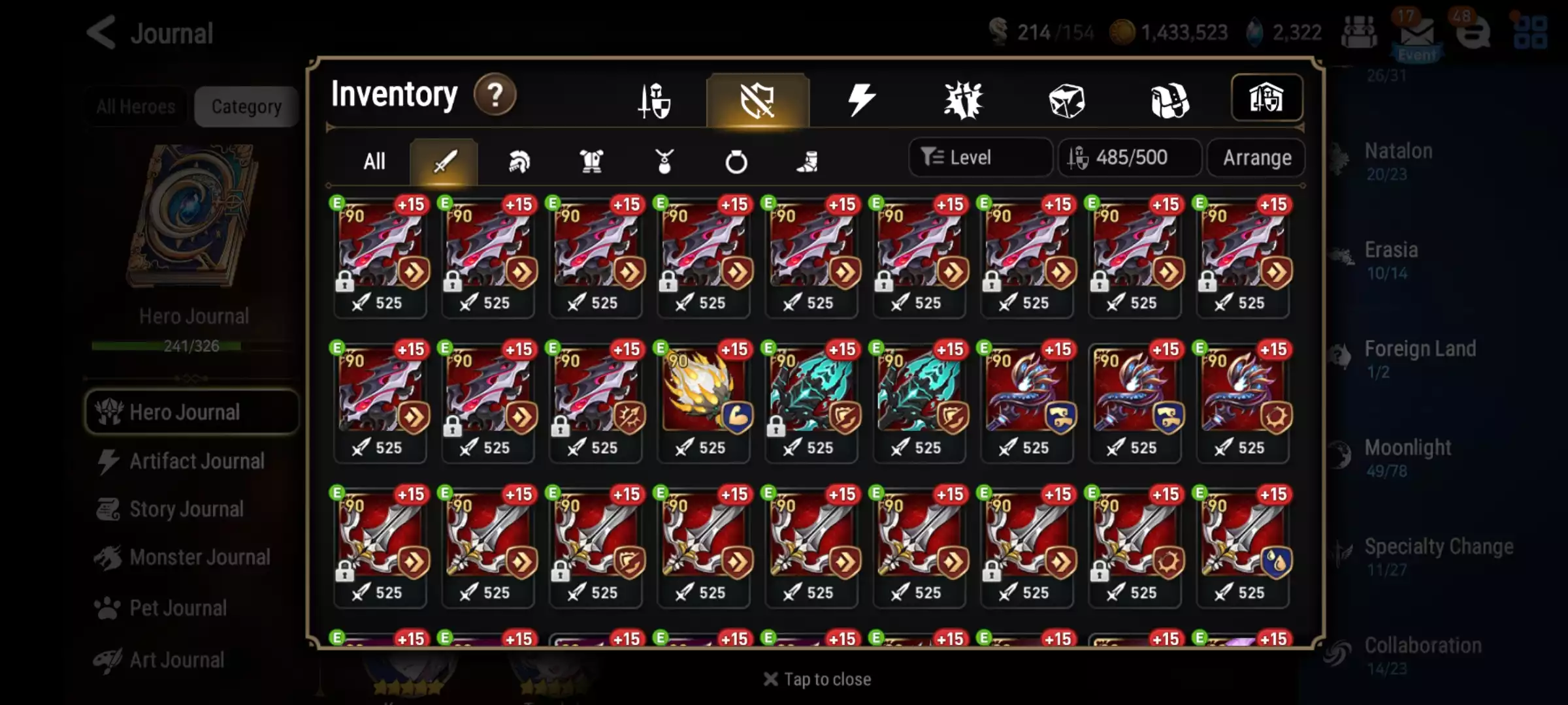 Ảnh Asia stove gmail 180 gear 90 Acc mid game 18ml không tính ainz 14/23 collab Chờ bride dragon senya ra mắt là hốt. Lá acc khá ít Nhiều skin rta có cả biseria mùa trước.